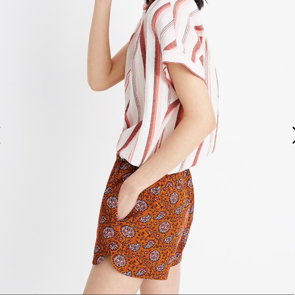 Madewell Printed Pull-On Shorts - Picture 8 of 10
